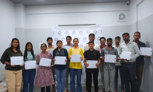 paperloft institute interior design course completion certification program